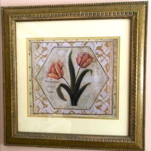 Pretty tulip print